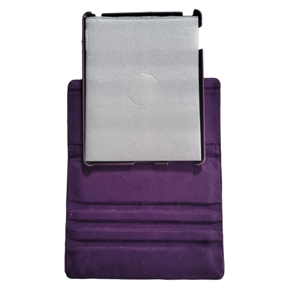 Host Pick 😀 Purple Plum Apple iPad 2 Ctech Case Stand Cover 360° Rotation 9.7" - Picture 5 of 11